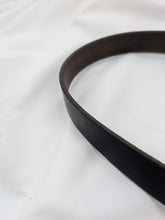 画像をギャラリービューアに読み込む, HORWEEN CHROMEXCEL LEATHER BELT WITH "MASAGONIA"