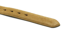 画像をギャラリービューアに読み込む, MERCER SPANISH SUEDE LEATHER BELT(ライトブラウン)の剣先
