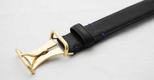画像をギャラリービューアに読み込む, Morikawa FRENCH CALF BELT(ブラック)のバックル(表)