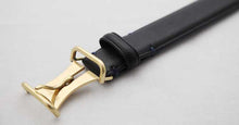 画像をギャラリービューアに読み込む, Morikawa GERMAN CALF BELT(ブラック)のバックル(表)