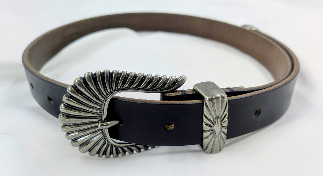 HORWEEN　CHROMEXCEL　LEATHER　BELT　WITH 